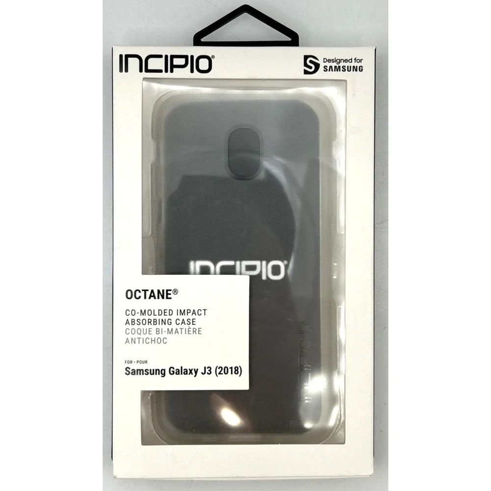 INCIPIO  Co-Molded Impact Absorbing Case For Samsung Galaxy J3 2018 -‎ Clear
